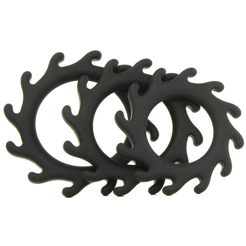 Renegade Gears Cock Rings 3 pack in Black