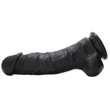 Lil' John 5 Inch Soft Silicone Dildo in Black