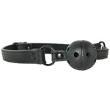 Renegade Vinyl Ball Gag in Black