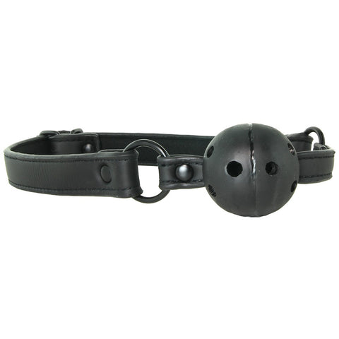 Renegade Vinyl Ball Gag in Black