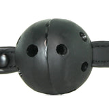 Renegade Vinyl Ball Gag in Black