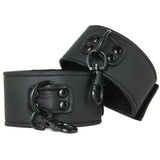 Renegade Vinyl Wrist Cuffs in Black
