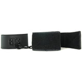 Renegade Vinyl Wrist Cuffs in Black