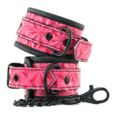 Sinful Wrist Cuffs in Pink