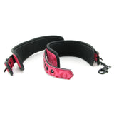 Sinful Wrist Cuffs in Pink