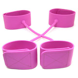 Silicone Submissions Hog Tie Cuffs in Pink