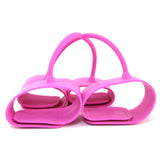 Silicone Submissions Hog Tie Cuffs in Pink