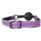 Lust Bondage Ball Gag in Purple