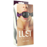 Lust Bondage Ball Gag in Purple