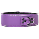 Lust Bondage Collar in Purple