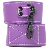 Lust Bondage Ankle Cuffs in Purple