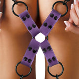 Lust Bondage Hogtie in Purple
