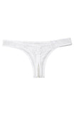 Venise Bridal Crotchless Pearl Thong in OS