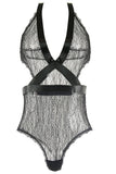 Aubriana Black Pothole Teddy in 4X