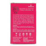 ON Ice Buzzing & Cooling Female Arousal Oil in .17oz/5mL