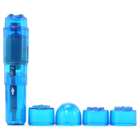 Mini-Mite Waterproof Massager Vibe in Blue