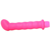 Neon Ribbed G-Spot Vibe in Pink