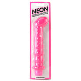 Neon Ribbed G-Spot Vibe in Pink