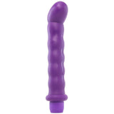 Neon Ribbed G-Spot Vibe in Purple