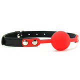 Fetish Fantasy Silicone Ball Gag in Red