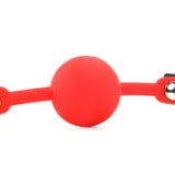 Fetish Fantasy Silicone Ball Gag in Red