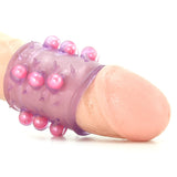 Silicone Lil' Pearl Pleasure Sleeve in Purple