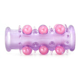 Silicone Lil' Pearl Pleasure Sleeve in Purple