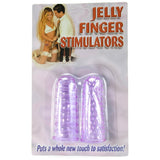 Jelly Finger Stimulators in Purple