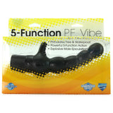 5 Function P.E. Prostate Massager Vibe in Black