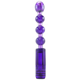 Waterproof Flexible Vibrating Anal Beads in Purple