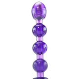 Waterproof Flexible Vibrating Anal Beads in Purple