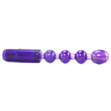 Waterproof Flexible Vibrating Anal Beads in Purple