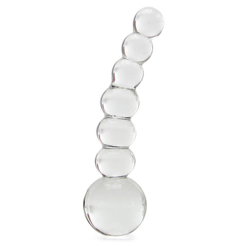 Icicles No. 66 Glass Dildo in Clear