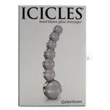 Icicles No. 66 Glass Dildo in Clear