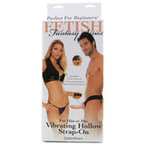 Fetish Fantasy Unisex Hollow Strap-On Vibe in Flesh