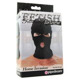 Home Invasion Cotton Hood in Black
