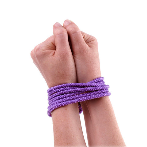 Fetish Fantasy Mini Silk Rope in Purple