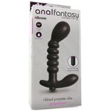 Anal Fantasy Ribbed Silicone Prostate Vibe