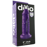 Dillio 6" Chub Dildo in Purple