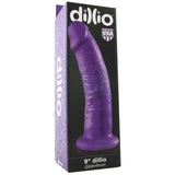 Dillio 9" Realistic Dildo in Purple