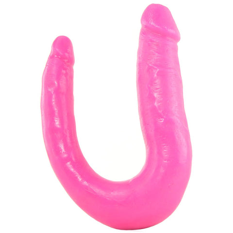 Dillio Double Trouble Dildo in Hot Pink