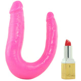 Dillio Double Trouble Dildo in Hot Pink