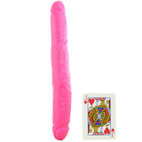 Dillio 12" Double Dildo in Hot Pink