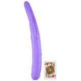 Dillio 16" Double Dildo in Purple