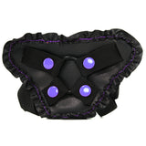 Dillio Fancy Fit Harness in Black/Purple