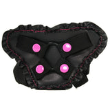 Dillio Fancy Fit Harness in Black/Pink