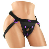 Dillio Perfect Fit Harness in Black/Purple