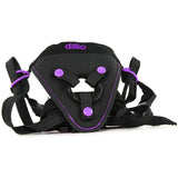 Dillio Perfect Fit Harness in Black/Purple