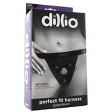 Dillio Perfect Fit Harness in Black/Purple