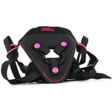 Dillio Perfect Fit Harness in Black/Pink